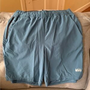 REI Boy’s Teal Athletic Shorts
